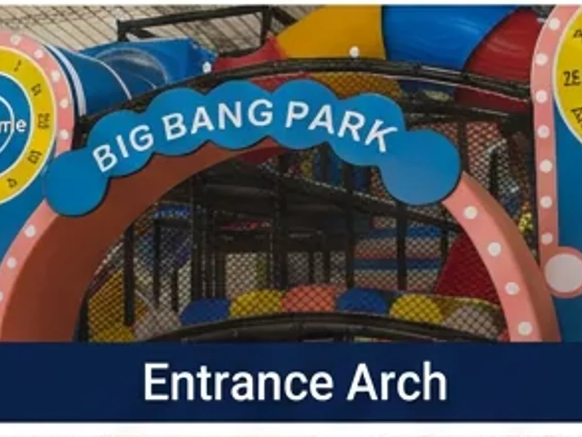 Big Bang Park Colombia entrance arch