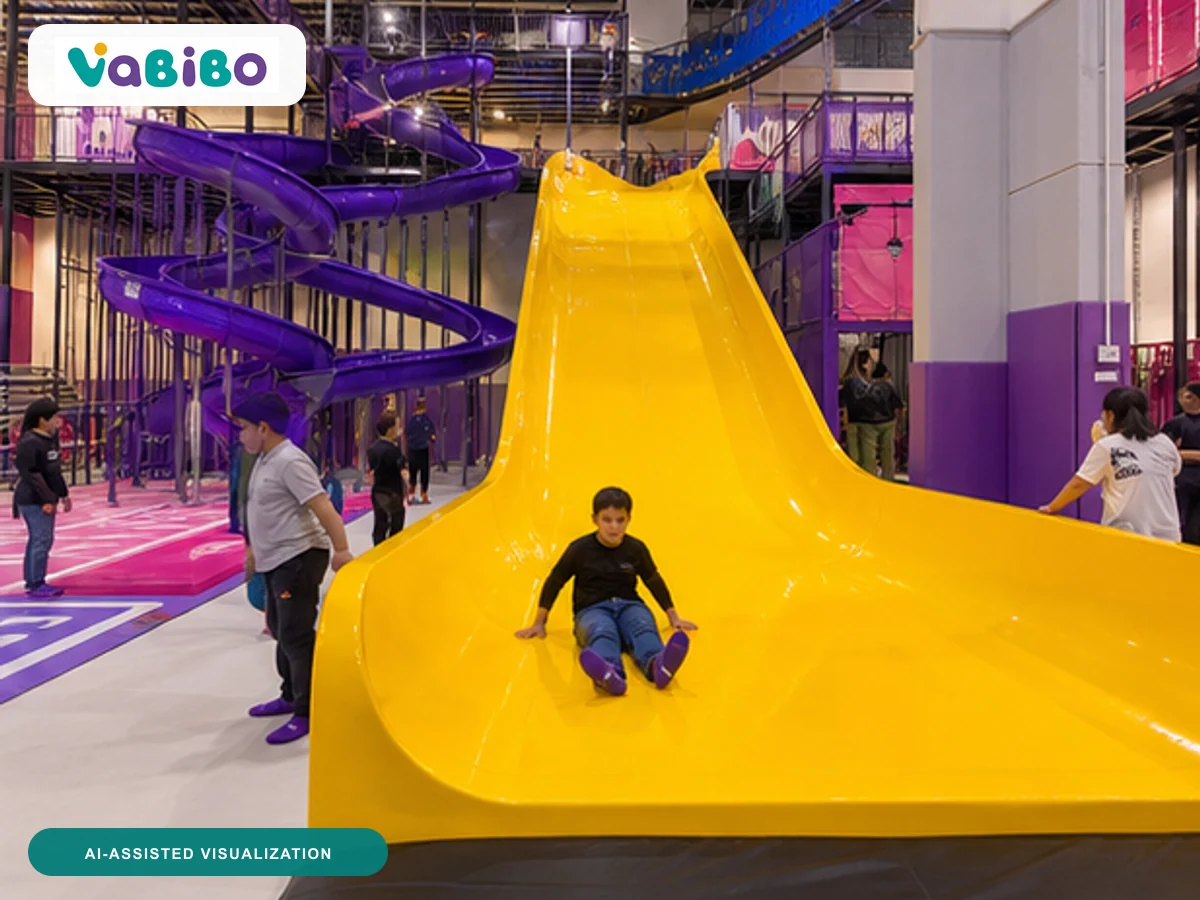 Chongqing 4,000 m² Immersive Sports & Play Park AI-assisted visualization 2, inspired by the authorized reference