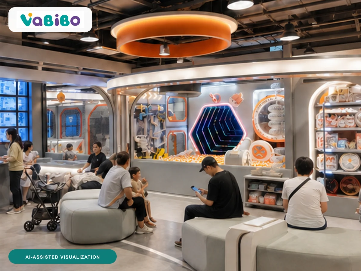 Nanjing Retail Family Playground AI-assisted visualization 4, inspired by the authorized reference