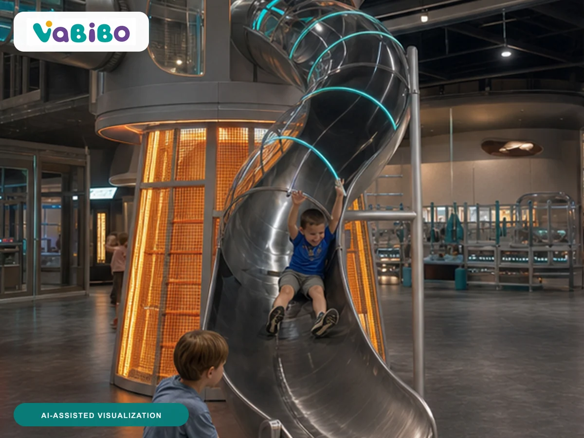 Toronto Technology-Themed Indoor Play Concept AI-assisted visualization 3, inspired by the authorized reference