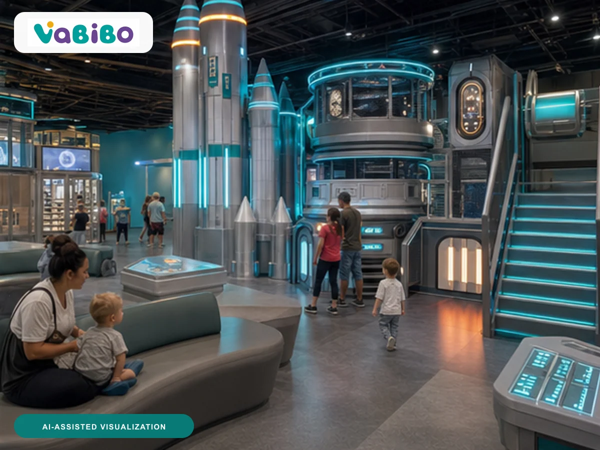 Toronto Technology-Themed Indoor Play Concept AI-assisted visualization 4, inspired by the authorized reference