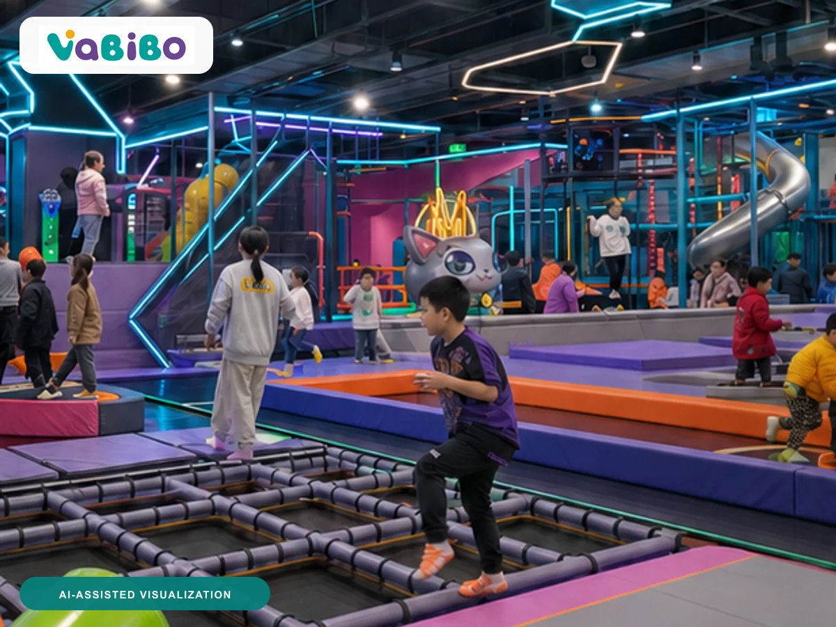 Wenzhou Retail Active Play Space AI-assisted visualization 3, inspired by the authorized reference