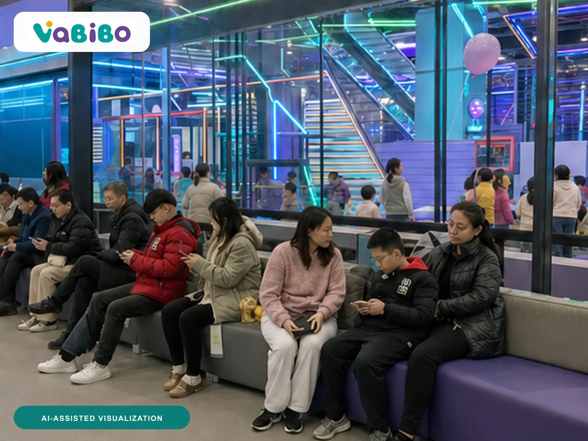 Wenzhou Retail Active Play Space AI-assisted visualization 4, inspired by the authorized reference