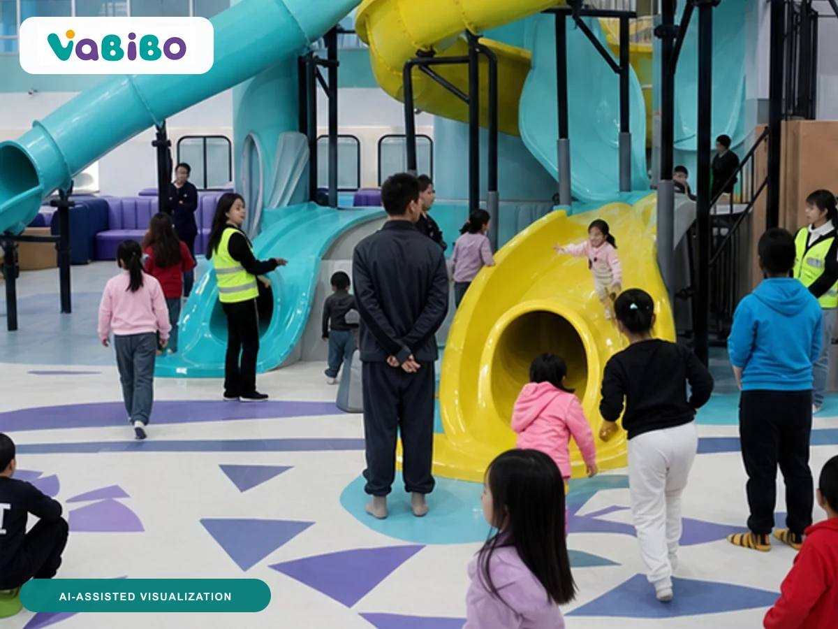 Xuzhou 2,500 m² Family Activity Center AI-assisted visualization 3, inspired by the authorized reference