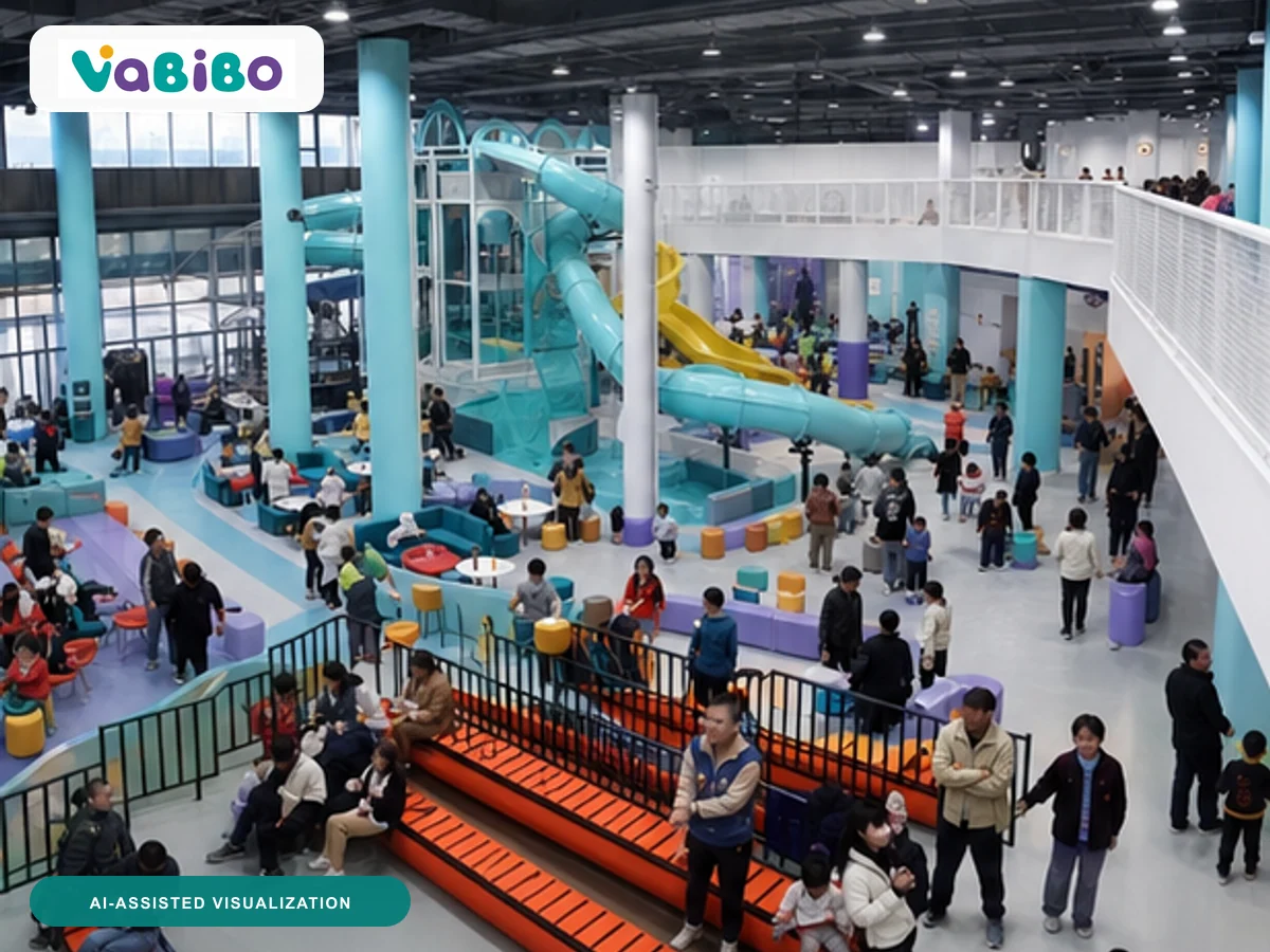 Xuzhou 2,500 m² Family Activity Center AI-assisted visualization 4, inspired by the authorized reference