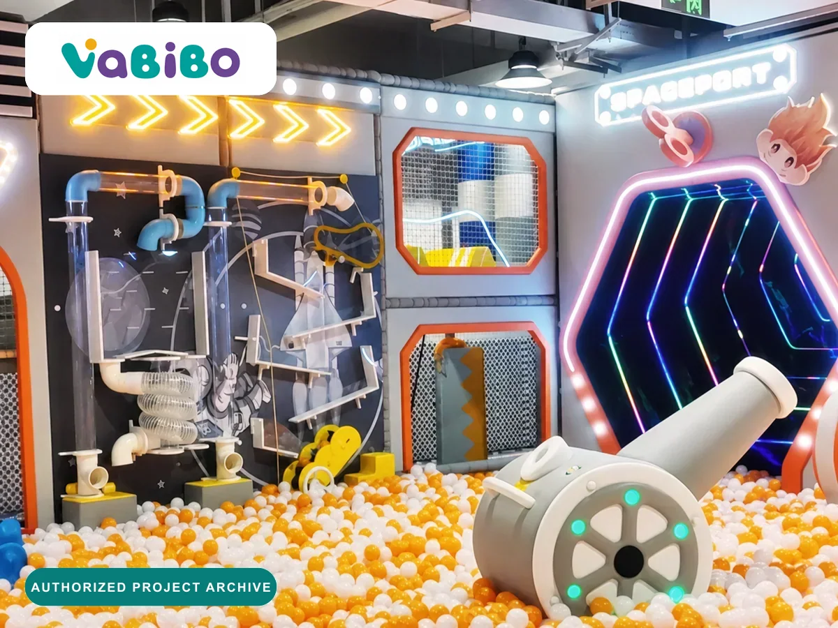 Authorized Nanjing retail family playground edited for Vabibo
